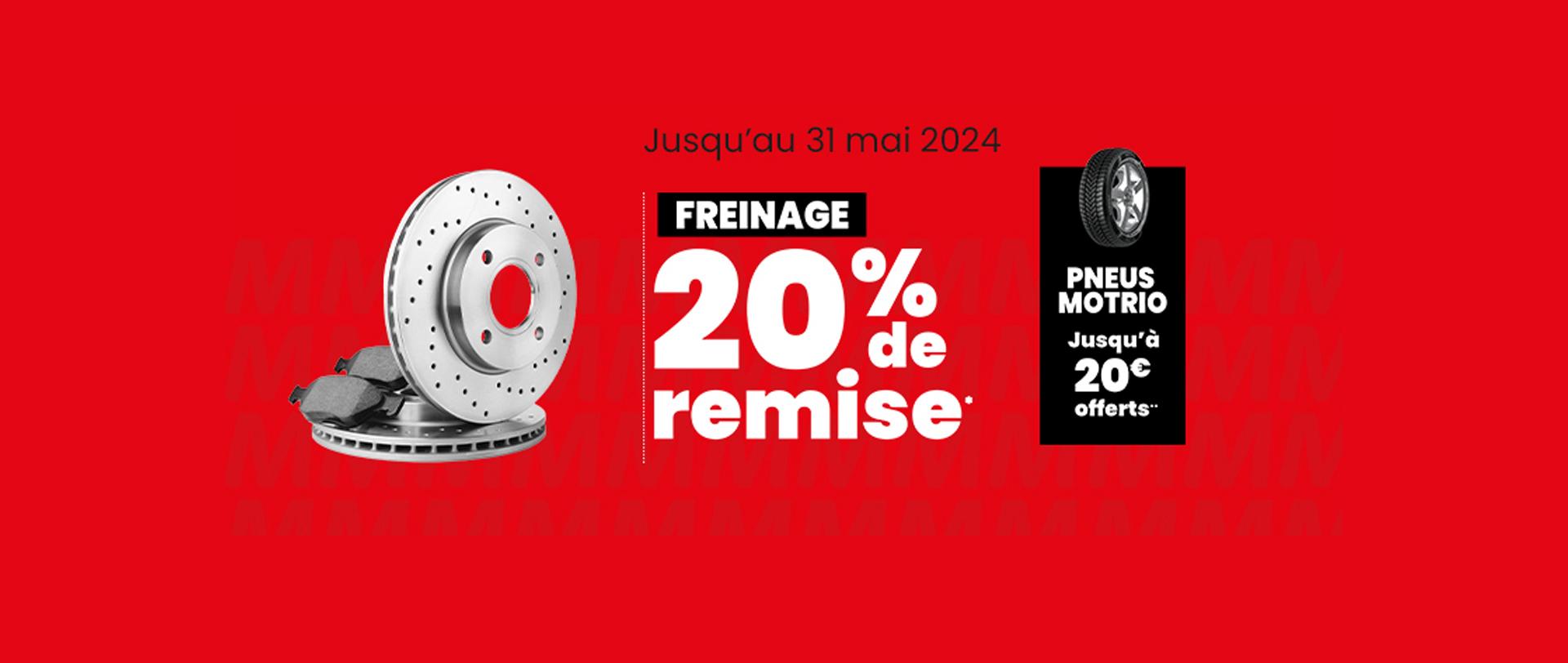 Remise sur le freinage